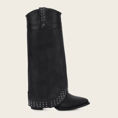 Bota Moda Cuadra 4q15ma Dama Mantarraya