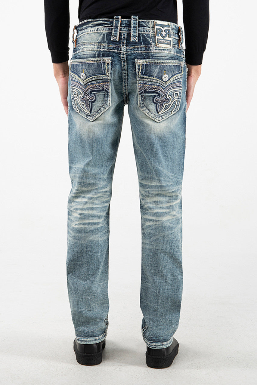 Para Hombre Pantalones Rock Revival Con Botas ROCK REVIVAL
